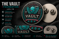 Lapel Pin - The Vault Foundation *Pre-Sale*